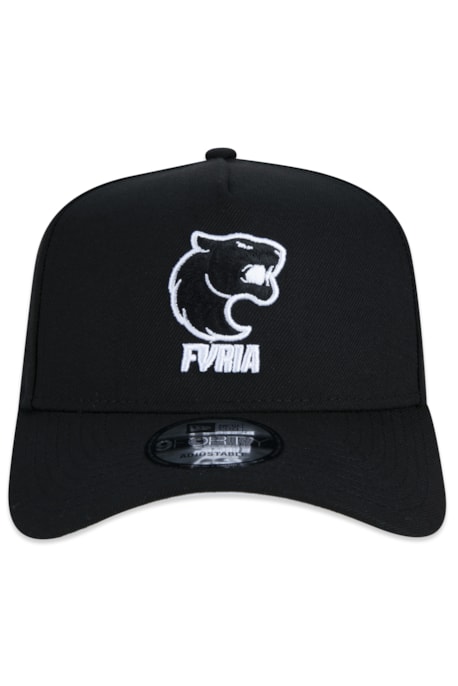 Boné 9Forth Furia x New Era Preto e Branco