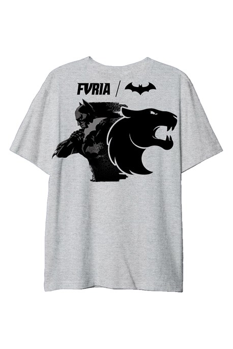 Camiseta Batman Furia Force Cinza