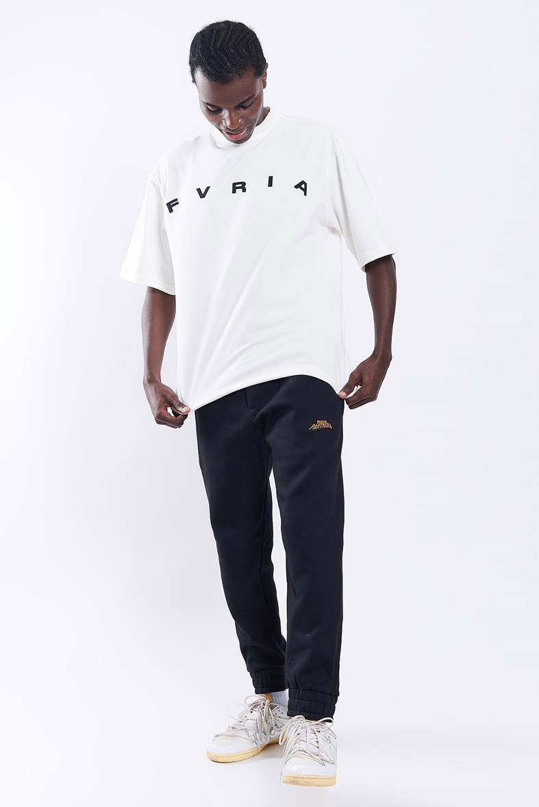 Camiseta Oversized Furia Magic Panthera Off White