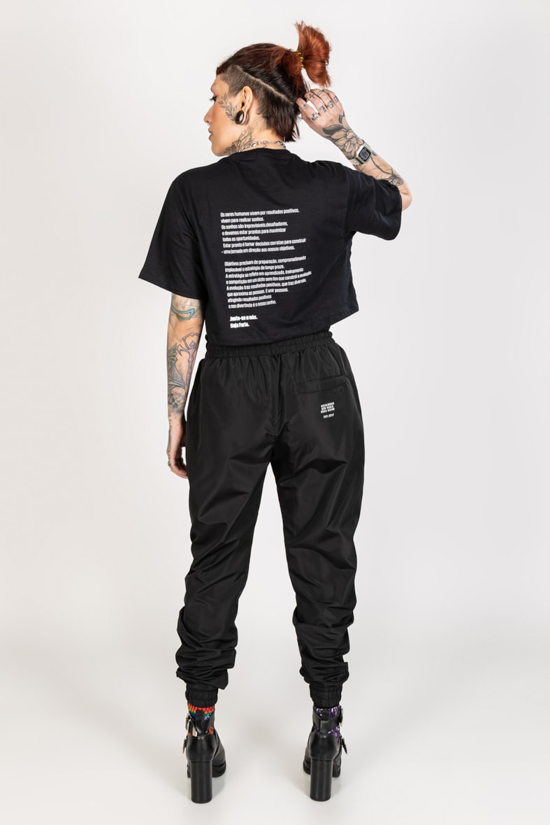 Cropped Furia Preto