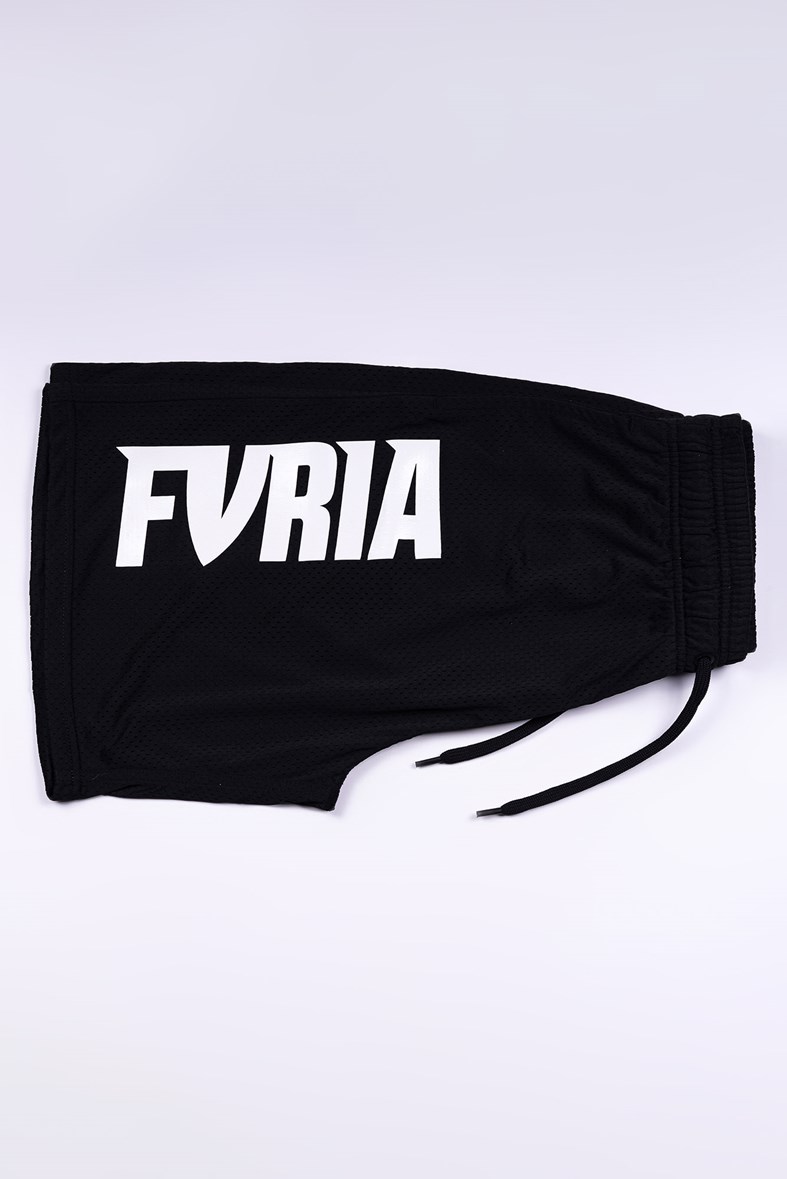 Shorts Dry Fit Furia Magic Panthera Preto